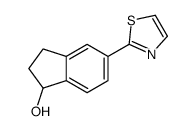 5-(1,3-THIAZOL-2-YL)INDAN-1-OL Structure