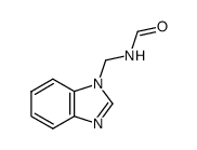 Formamide, N-(1H-benzimidazol-1-ylmethyl)- (9CI)结构式