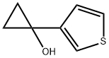 1-(thiophen-3-yl)cyclopropan-1-ol Structure