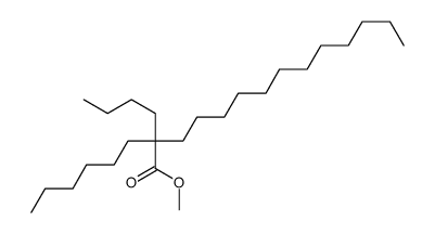 methyl 2-butyl-2-hexyltetradecanoate Structure