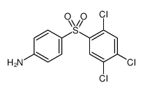 Benzenamine, 4-[(2,4,5-trichlorophenyl)sulfonyl]结构式