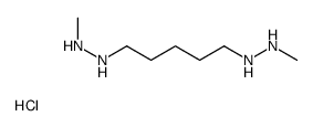 1-methyl-2-[5-(2-methylhydrazinyl)pentyl]hydrazine,hydrochloride结构式