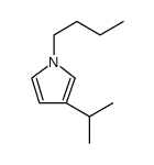 1H-Pyrrole,1-butyl-3-(1-methylethyl)-(9CI)结构式