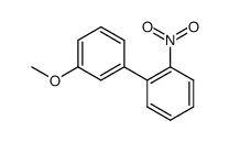 3'-METHOXY-2-NITRO-BIPHENYL Structure