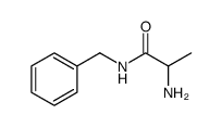 Propanamide, 2-amino-N-(phenylmethyl) Structure