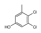 3,4-二氯-5-甲基苯酚结构式