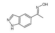 1-(1H-indazole-5-yl)-ethanone oxime结构式