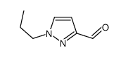 1-丙基-1H-吡唑-3-羧醛结构式