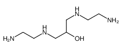 1,3-bis(2-aminoethylamino)propan-2-ol结构式