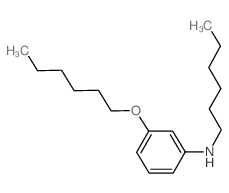 N-Hexyl-3-(hexyloxy)aniline结构式