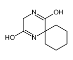 1,4-Diazaspiro[5.5]undecane-2,5-dione(9CI) structure