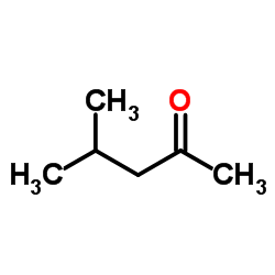 4-Methyl-2-pentanone Structure