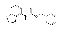 benzyl benzo[d][1,3]dioxol-4-ylcarbamate结构式