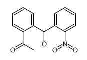 1-[2-(2-nitrobenzoyl)phenyl]ethanone Structure