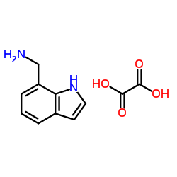 (1H-Indol-7-yl)Methylamine oxalate Structure