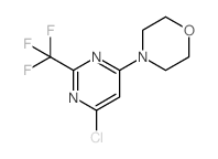 4-(6-氯-2-三氟甲基嘧啶-4-基)吗啉图片