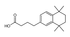 4-(5,5,8,8-tetramethyl-5,6,7,8-tetrahydro-2-naphthyl)butyric acid结构式