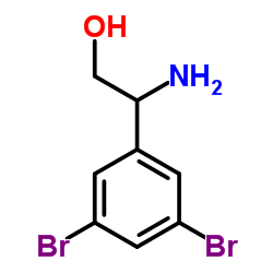 (R)-2-Amino-2-(3,5-dibromophenyl)ethan-1-ol Structure