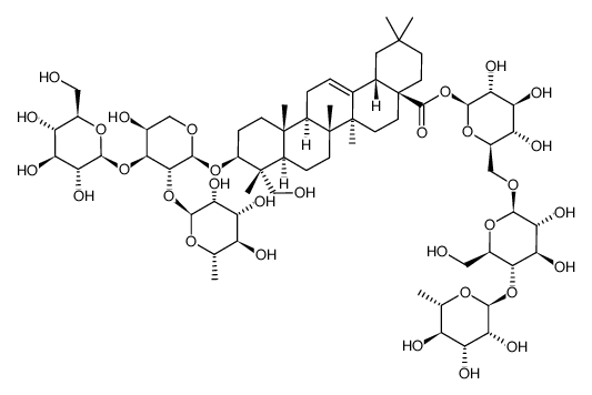 kalopanax saponin C Structure