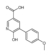 5-(4-methoxyphenyl)-6-oxo-1H-pyridine-3-carboxylic acid Structure