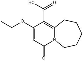 2-ethoxy-4-oxo-4H,6H,7H,8H,9H,10H-pyrido[1,2-a]azepine-1-carboxylic acid Structure