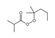 2-methylpentan-2-yl 2-methylpropaneperoxoate结构式