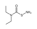 S-amino N,N-diethylcarbamothioate Structure