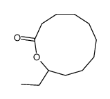 11-ethyl-oxacycloundecan-2-one Structure