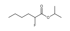 isopropyl 2-fluorohexanoate结构式