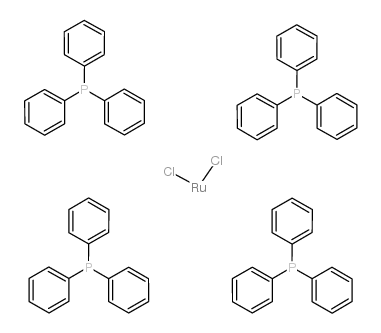 Dichlorotris(triphenylphosphine)ruthenium(II) structure