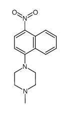 1-甲基-4-(4-硝基-1-萘基)哌嗪图片