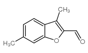 3,6-二甲基-苯并呋喃-2-甲醛图片