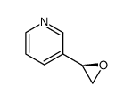 Pyridine, 3-(2R)-oxiranyl- (9CI) Structure