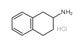 2-Naphthalenamine,1,2,3,4-tetrahydro-, hydrochloride (1:1) Structure