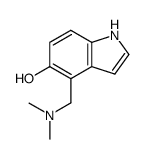 4-dimethylaminomethyl-indol-5-ol Structure