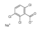 sodium 2,3,6-trichlorobenzoate Structure