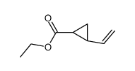 ethyl 2-ethenylcyclopropanecarboxylate Structure