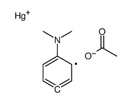 acetyloxy-[4-(dimethylamino)phenyl]mercury结构式