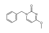 1-benzyl-4-methoxy-2(1H)-pyrimidinone结构式