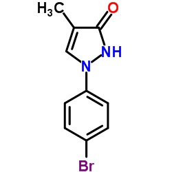 2-(4-bromophenyl)-4-methyl-1H-pyrazol-5-one图片