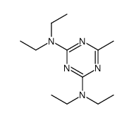 2-N,2-N,4-N,4-N-tetraethyl-6-methyl-1,3,5-triazine-2,4-diamine结构式