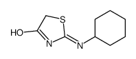 2-环己基氨基噻唑-4-酮结构式