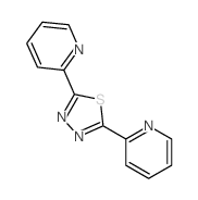 Pyridine,2,2'-(1,3,4-thiadiazole-2,5-diyl)bis- structure