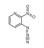 2-nitro-3-azidopyridine Structure