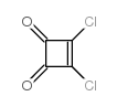 3,4-Dichlorocyclobutene-1,2-dione Structure