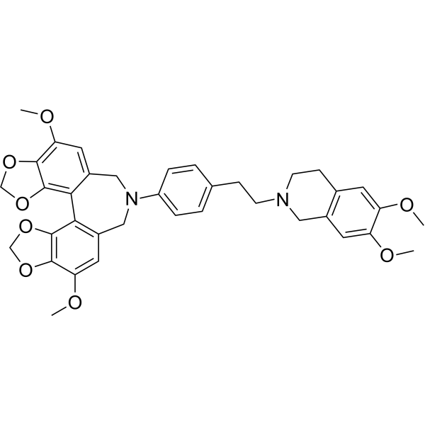 P-gp inhibitor 14结构式