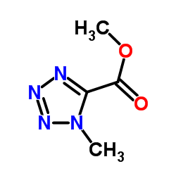 Methyl 1-methyl-1H-tetrazole-5-carboxylate Structure