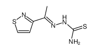 1-(3-Isothiazolyl)ethanone thiosemicarbazone Structure