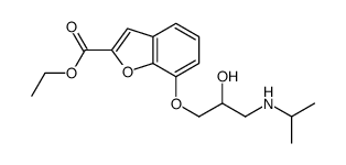 7-[2-Hydroxy-3-(isopropylamino)propoxy]-2-benzofurancarboxylic acid ethyl ester picture