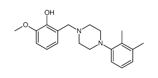 2-[[4-(2,3-dimethylphenyl)piperazin-1-yl]methyl]-6-methoxyphenol Structure